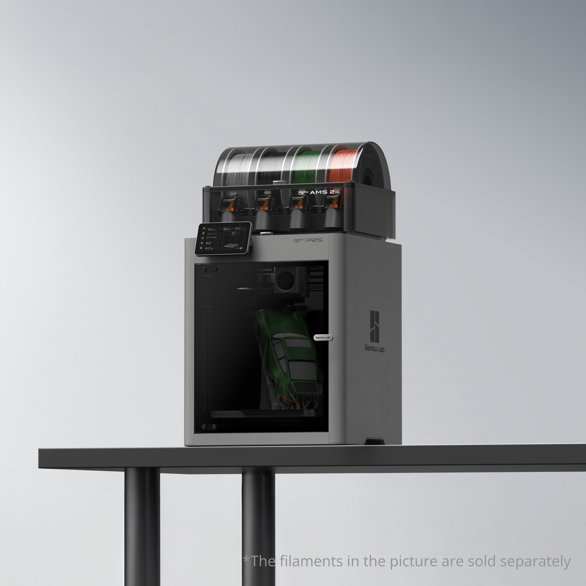 Bambu Lab P2S 3D Printer features