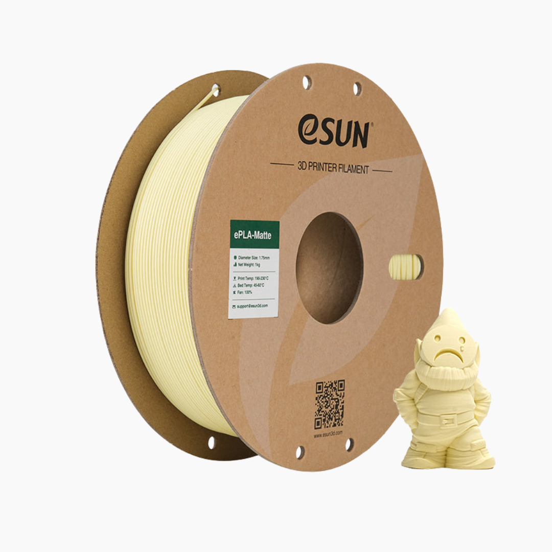 eSUN PLA Matte — Esun Pla Matte Almond Yellow