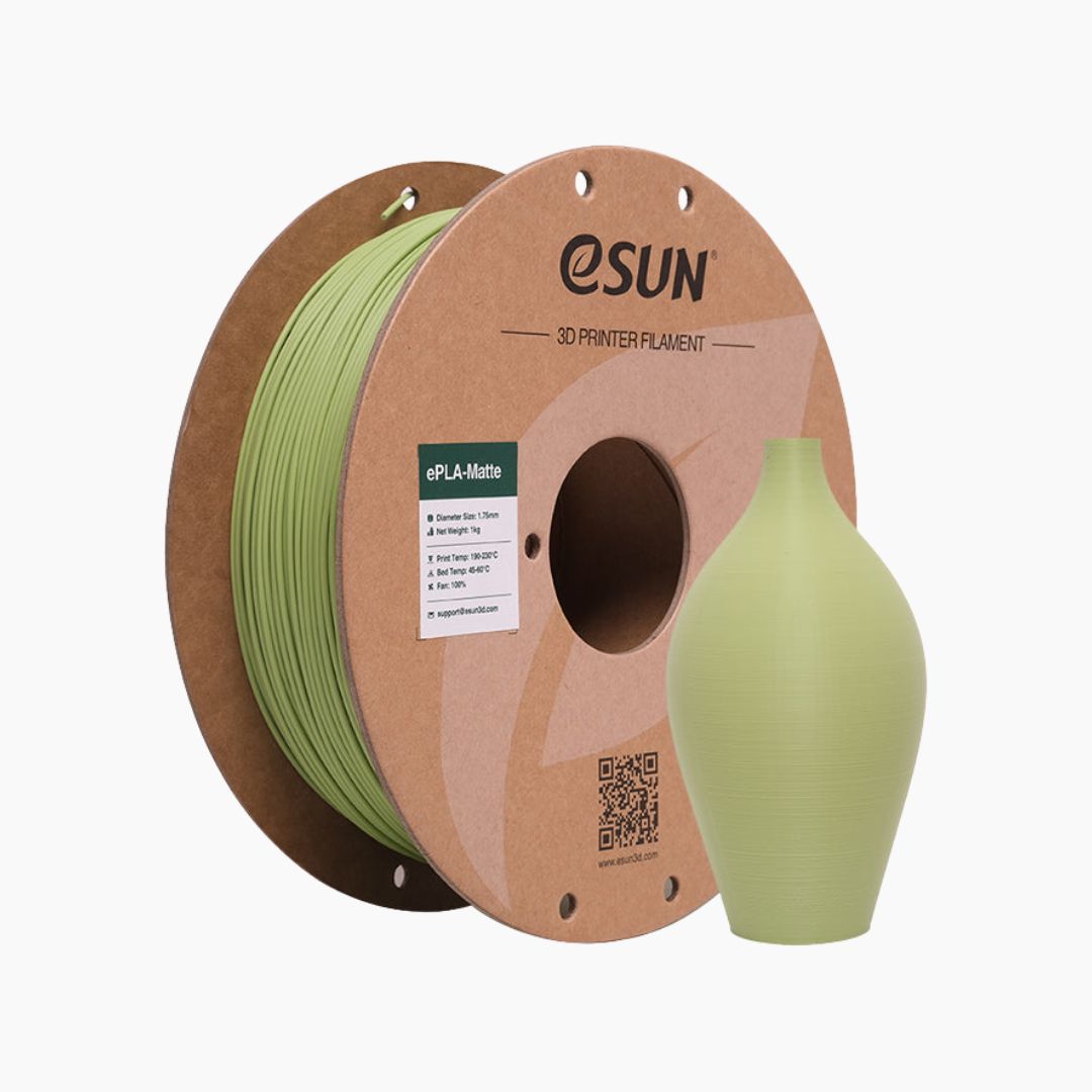 eSUN PLA Matte — Esun Pla Matte Matcha Green