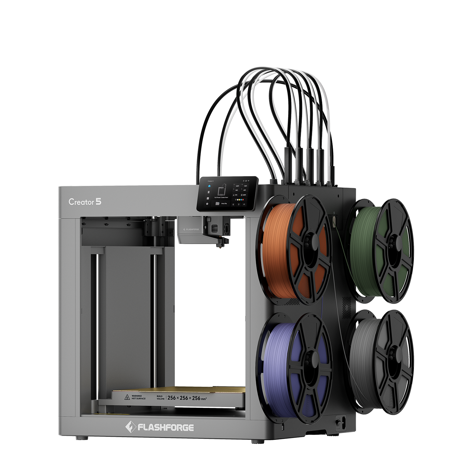 Flashforge Creator 5 4-Toolhead Multi-Color 3D Printer 1