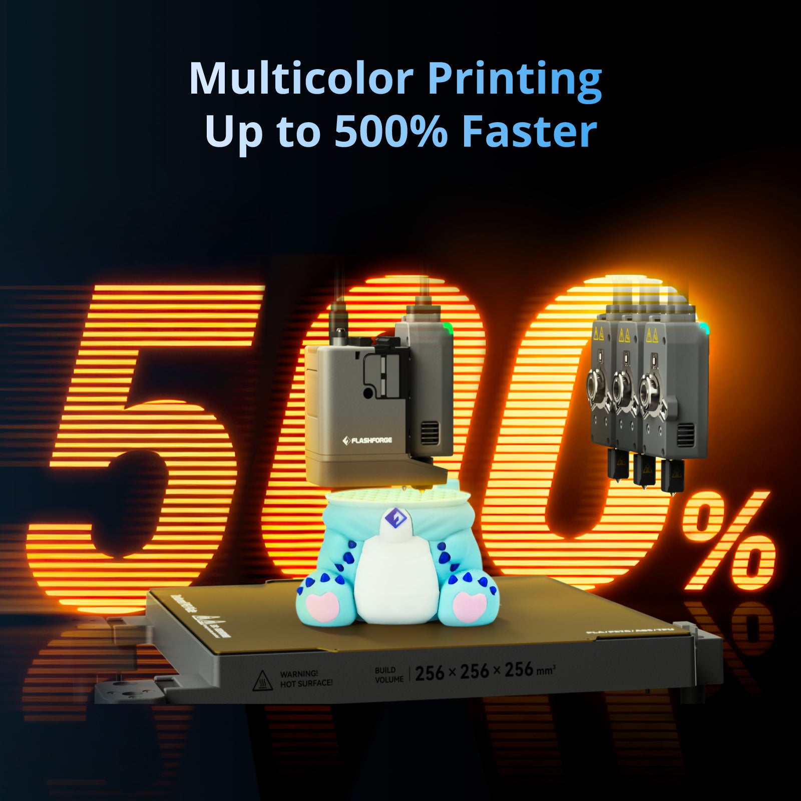 Flashforge Creator 5 4-Toolhead Multi-Color 3D Printer — Flashforge Creator 5 2